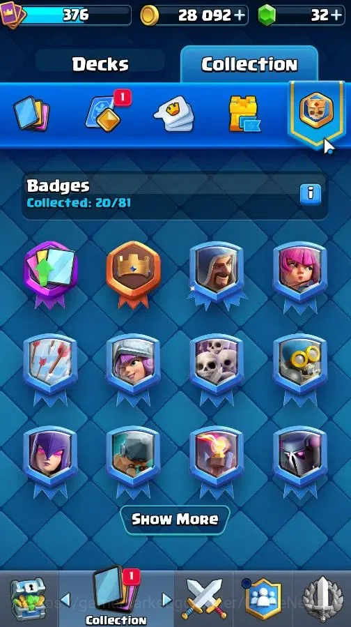 Clash Royale Accounts Lvl 376|KTL 9|Trophy 3334|Card 51/121|Limited Skin image 12
