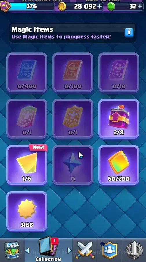 Clash Royale Accounts Lvl 376|KTL 9|Trophy 3334|Card 51/121|Limited Skin image 9