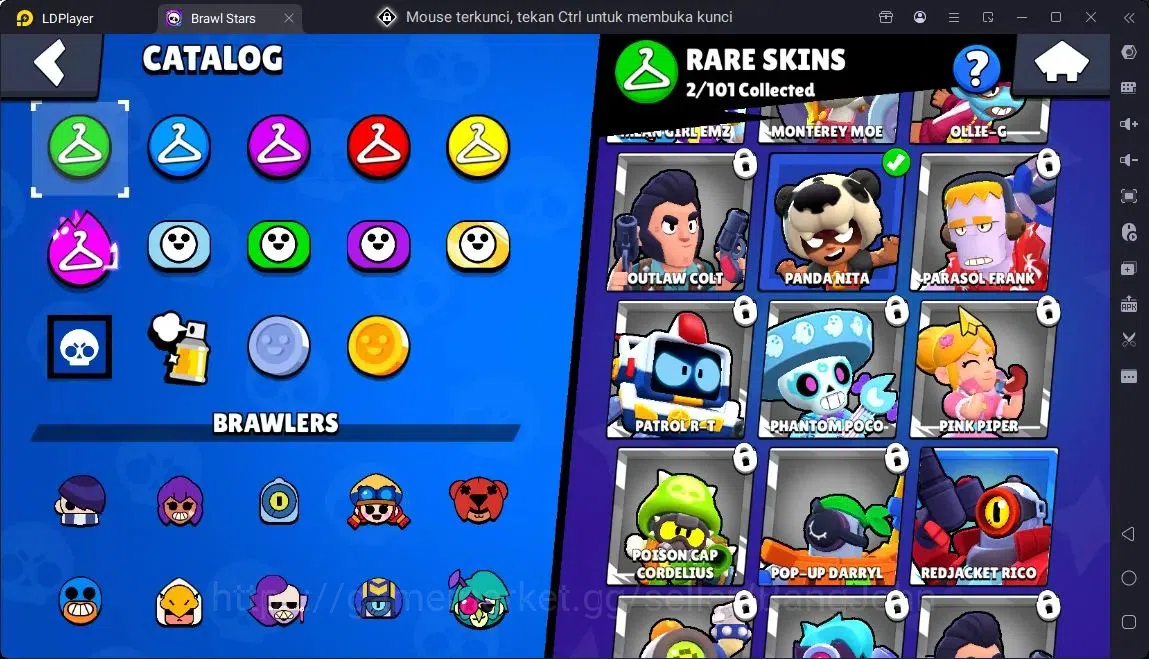 Brawl Stars Accounts Global |Trophy 379| 12 Brawler|1 Max hypercharge(Rico)|1150 Bling|56 Gems|2 Rare,1 Epic Skins 7