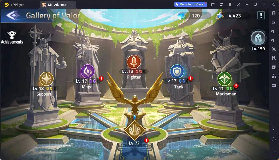 Mobile Legends: Adventure Accounts Global |LV 119|6,3M Power|VIP 7|Camp 35-21|Hero 147|4Awaken|2UR|1 Epic|8 Rare| Detail 17