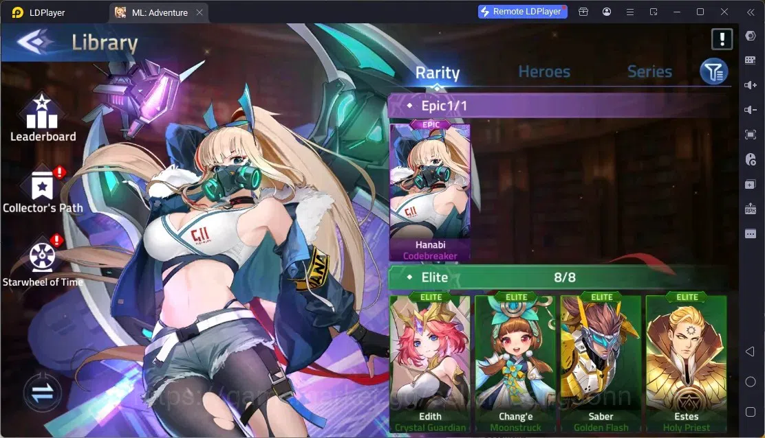 Mobile Legends: Adventure Accounts Global |LV 119|6,3M Power|VIP 7|Camp 35-21|Hero 147|4Awaken|2UR|1 Epic|8 Rare| Detail 18