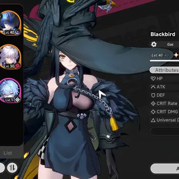 Neverness to Everness Accounts SEA|HL24|4S-Class BlackBird+sig,Sakiri+sig,Daffodill,Baicang|6