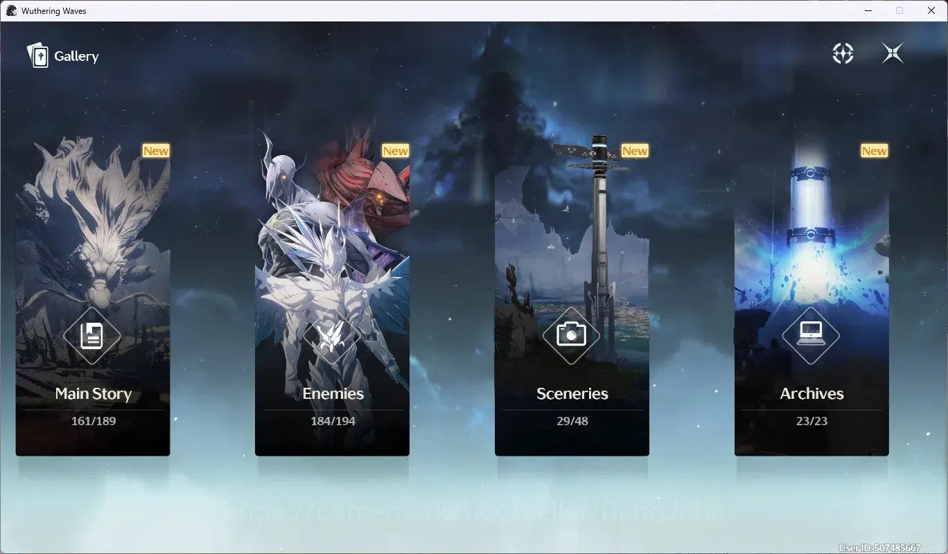 Wuthering Waves Accounts NA|UL 49|RANK 5|3 Limited Character:Lucilla, Rebec image 17