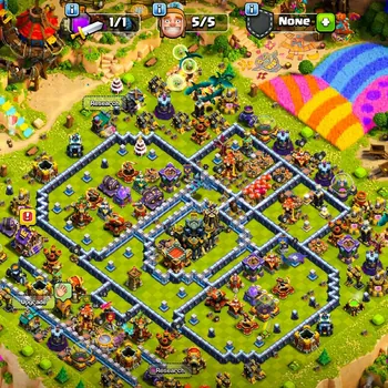 Clash of Clans Accounts High-End TH 17 ➤BUYER MAIL TRANSFER➤BEST WALL AND DEFENCE EVERYTHING GOOD➤HERO: 62/65/53/51/31 [FAST