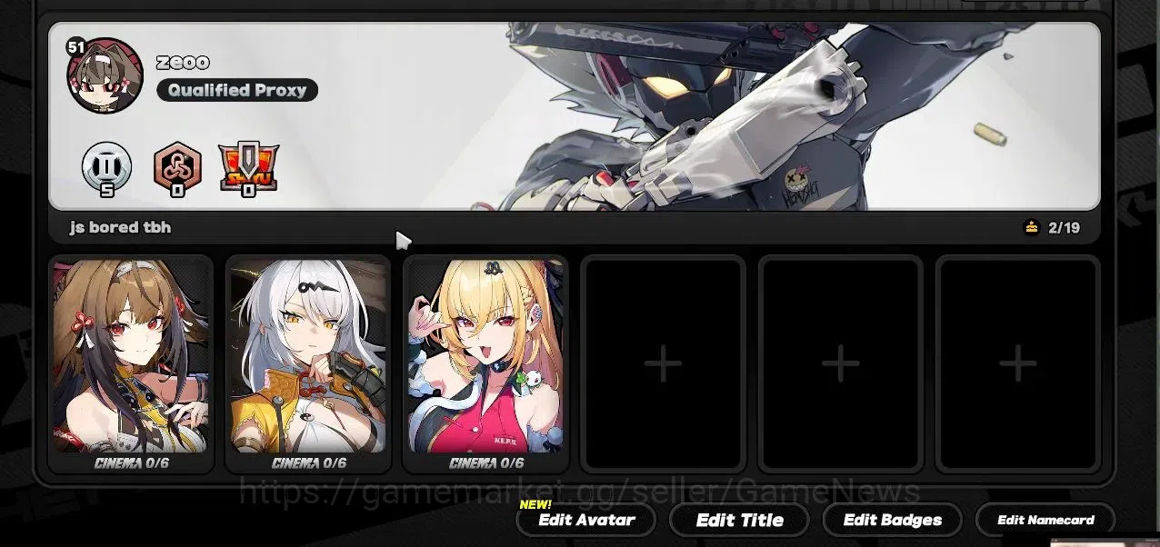 Honkai Star Rail Accounts ASIA|IK 51|Free HSR|4 Limited|Cissia,Yixuan,Ye Shu image 2