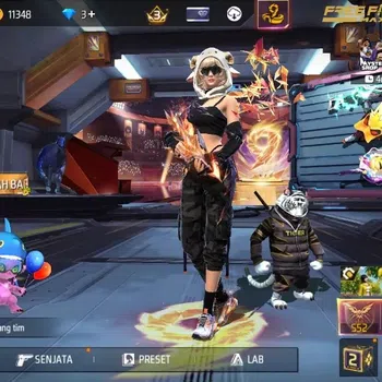 Free Fire Accounts Indonesia|Vault 27|AUG-Blazing Fracture Lv.4|AN94 - Tornado Blot|Backpack Get Me Out|Scorching Fracture