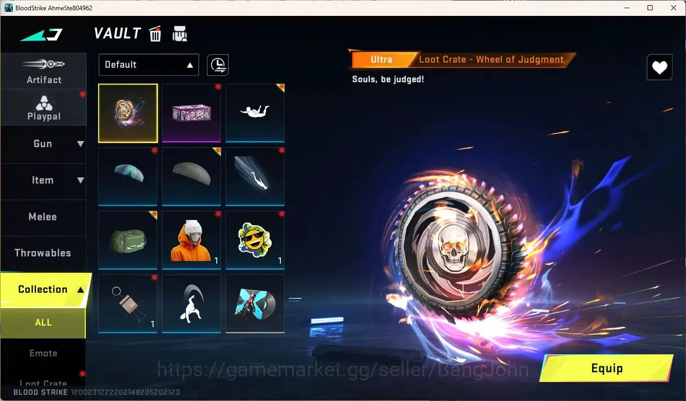 Blood Strike Accounts ASIA | Ultra Striker: ETHAN Raid Mask | BLEACH Bya image 10