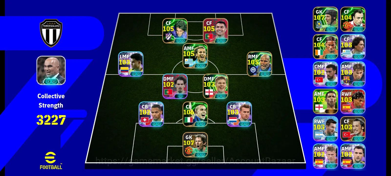 eFootball Accounts Meta Player eFootball Dream Team | 3227Collective Strength | Safe Account 1