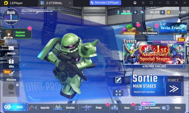 Global Rank 1 | FreshStory | 106+K Diamond, Selector Banner On, 8Gundam SSR+ 1Supp SSR | Gacha Acc, LogBandai Check SS RA223B SD Gundam G Generation ETERNAL Accounts Global Rank 1 | FreshStory | 106+K Diamond, Selector Banner On, 8Gundam SSR+ 1Supp