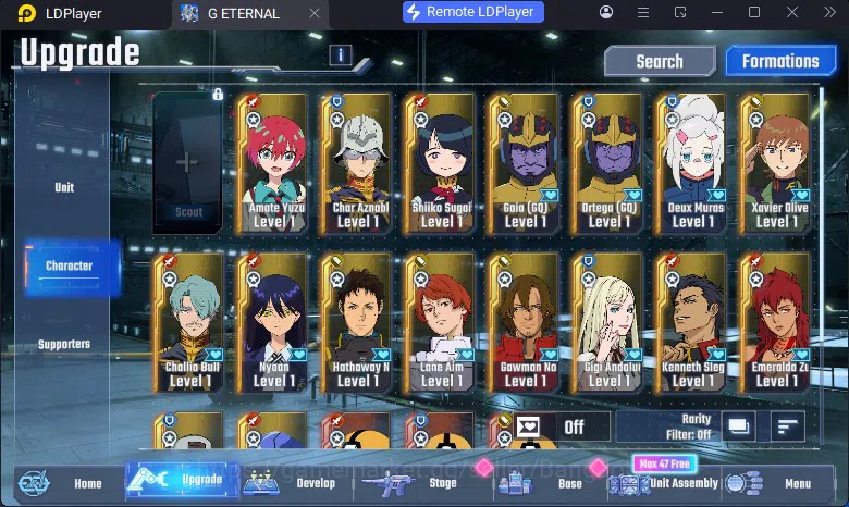 SD Gundam G Generation ETERNAL Accounts Global Rank 1 | FreshStory | 106+K Diamond, Selector Banner On, 8Gundam SSR+ 1Supp 2
