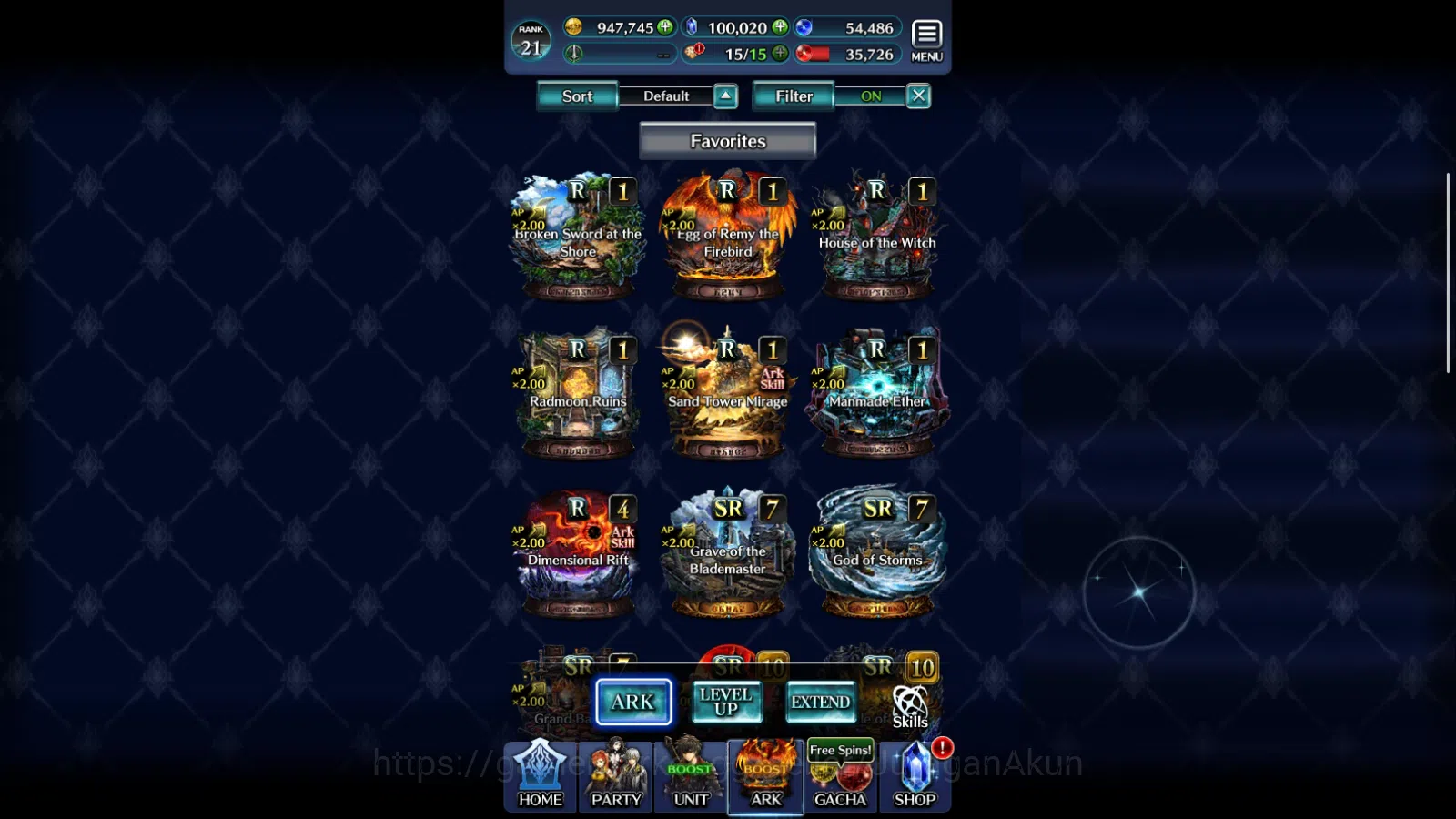 Last Cloudia Accounts Mid‑Game GLOBAL Rank21|100k Crystal|G Lilaha,Aog Labyreth,PoG Mia,P Lilah,EA Phal+Other|1 UR+2 SSR 7