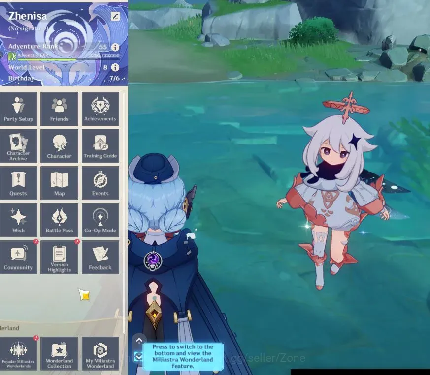 Genshin Impact Accounts Others ASIA|AR 55|5 Limit+2(*5 Weapon)|Columbina Team|Columbina,Ineffa,Skirk,Neuvillette,Lauma|Mc 1