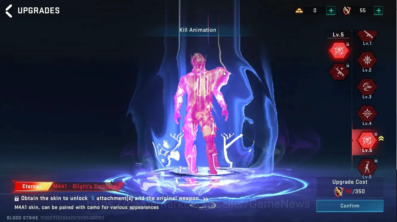 Blood Strike Accounts ASIA|ETERNAL [EMMA-Luxie,M4A1-Blight,DEagle]|COLLA image 17