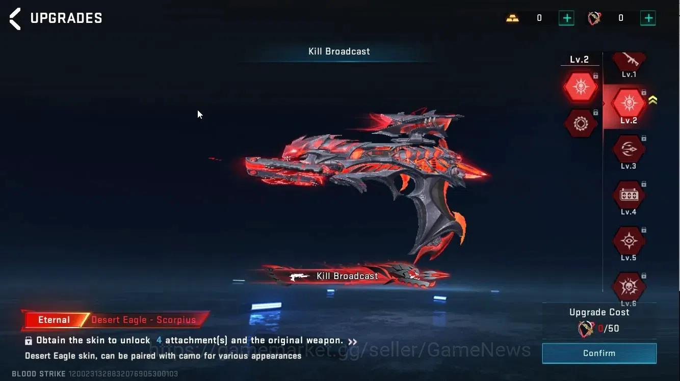 Blood Strike Accounts ASIA|ETERNAL [EMMA-Luxie,M4A1-Blight,DEagle]|COLLA image 19