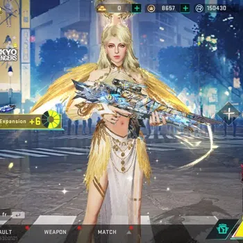 Blood Strike Collab Skin ASIA|ETERNAL [EMMA-Luxie,M4A1-Blight,DEagle]|COLLA image 1