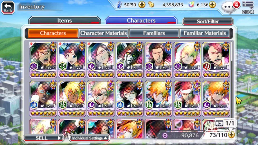 Bleach: Brave Souls Accounts [GLOBAL]6KOrb+Fresh All Story|Giselle TYBW26,(Genj image 11