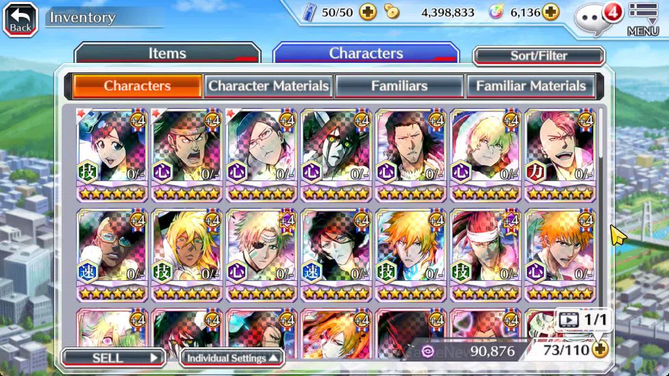 Bleach: Brave Souls Accounts [GLOBAL]6KOrb+Fresh All Story|Giselle TYBW26,(Genj image 12