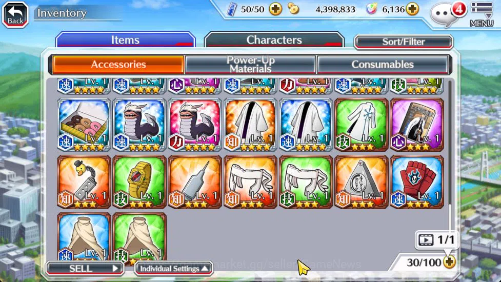 Bleach: Brave Souls Accounts [GLOBAL]6KOrb+Fresh All Story|Giselle TYBW26,(Genj image 15