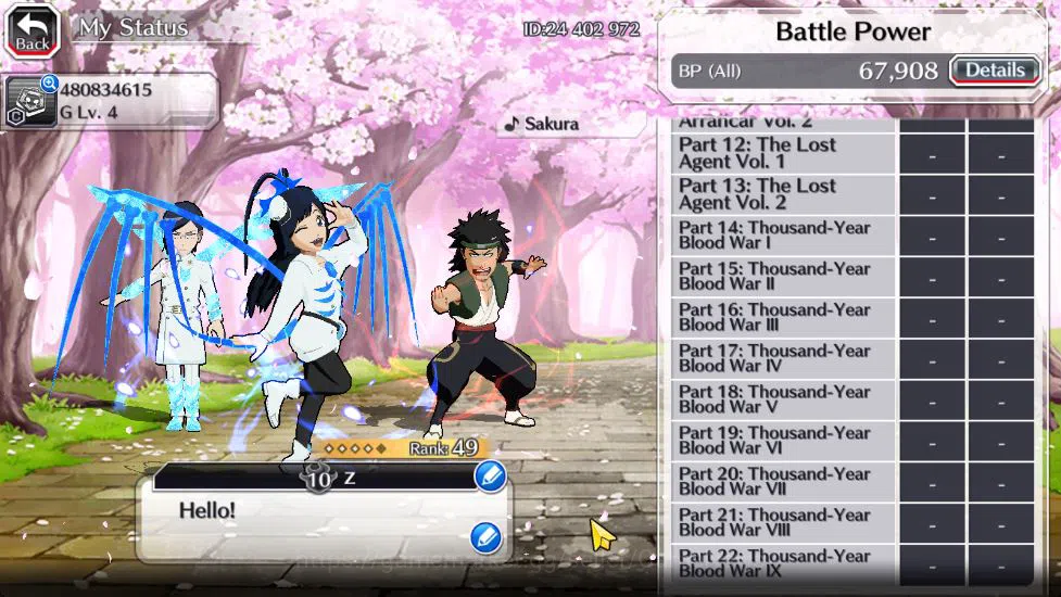 Bleach: Brave Souls Accounts [GLOBAL]6KOrb+Fresh All Story|Giselle TYBW26,(Genj image 18