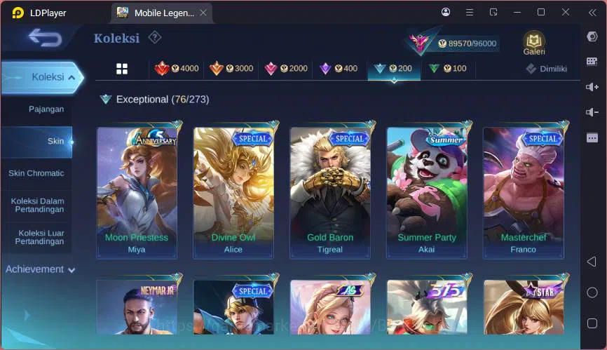 Mobile Legends: Bang Bang Accounts GLOBAL|Hero 132|Skin 332|TRF Roger,Sanrio Floryn,P image 11