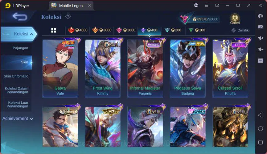 Mobile Legends: Bang Bang Accounts GLOBAL|Hero 132|Skin 332|TRF Roger,Sanrio Floryn,P image 13