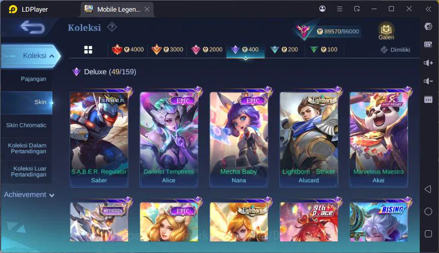 Mobile Legends: Bang Bang Accounts GLOBAL|Hero 132|Skin 332|TRF Roger,Sanrio Floryn,P image 17