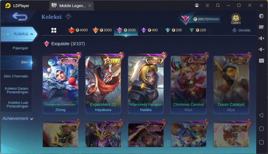 Mobile Legends: Bang Bang Accounts GLOBAL|Hero 132|Skin 332|TRF Roger,Sanrio Floryn,P image 18