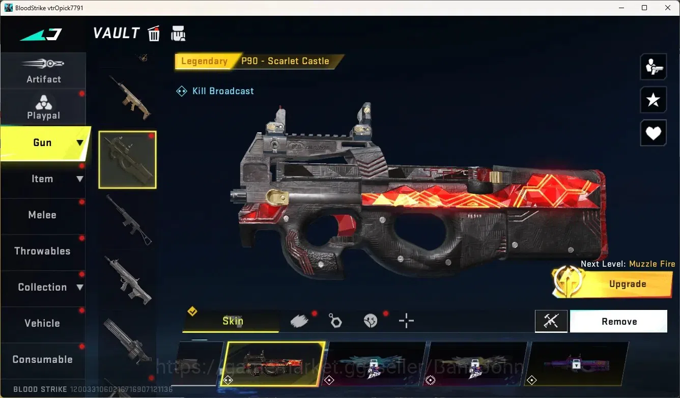Blood Strike Accounts Others ASIA |Ultra Melee Greataxe - Snowstorm|2 Legendary Gun|Check SS BS2044B 3