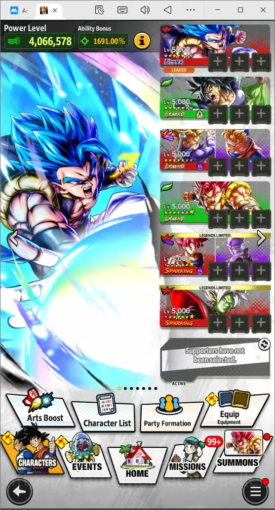 Dragon Ball Legends Accounts Global |Lvl 149|14M Total Power|3 LR|4 UL|LR Trunk image 15