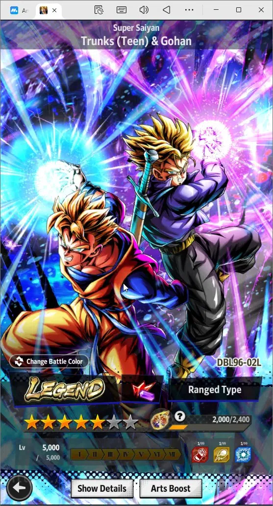 Dragon Ball Legends Accounts Global |Lvl 149|14M Total Power|3 LR|4 UL|LR Trunk image 6