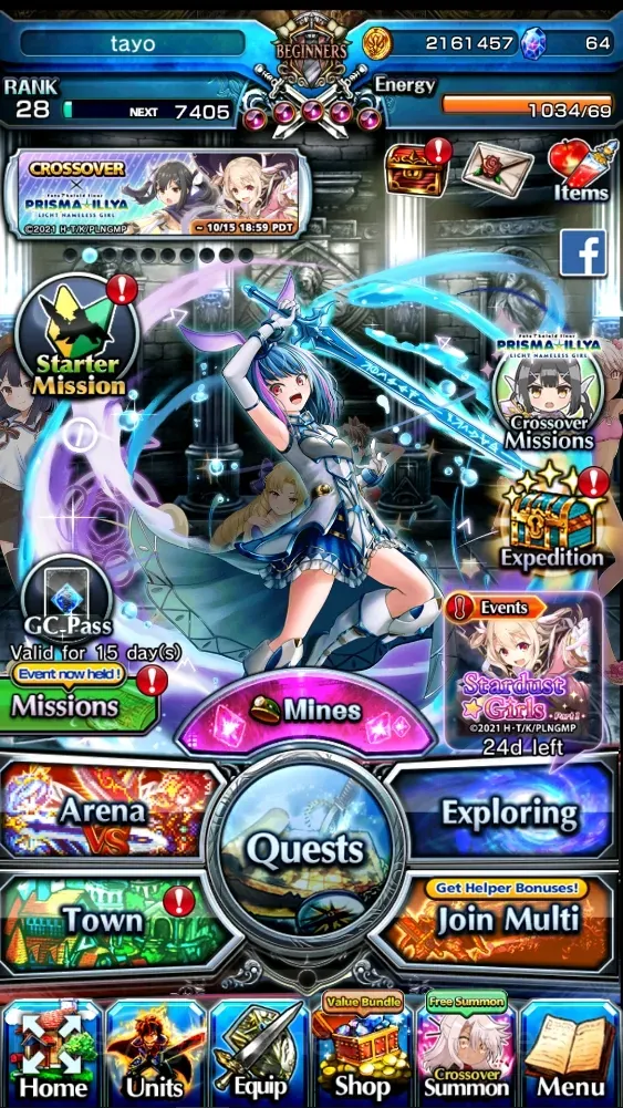 Grand Summoners Accounts Mid-Game Global|Rank 28|64 cc|4 Ascend, 1 TW|(Summer Luvia & Rin)+TW, Summer Chloe, Miyu, Rosseta 1