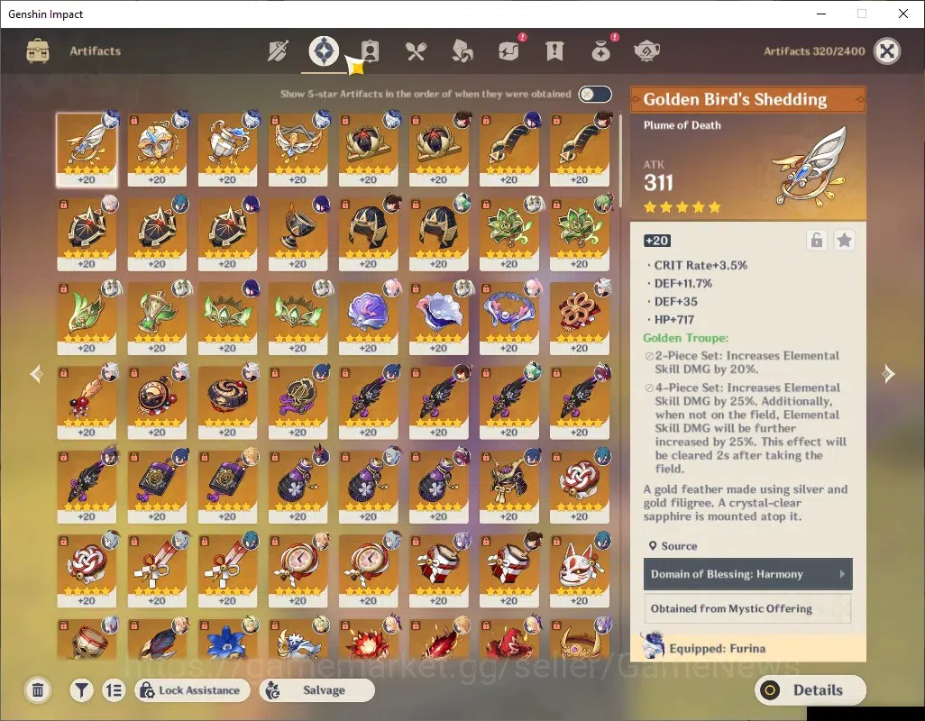 Genshin Impact Accounts ASIA|AR 56|9 Limited + 2 (*5Weapon)|Ayaka,Raiden,I image 7