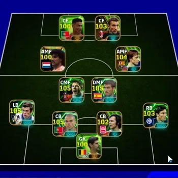eFootball Accounts Legends & Iconic Players Android|3Big Time(Lionel Messi,Antoine Griezmann,Rivaldo)|49Epic,Pep