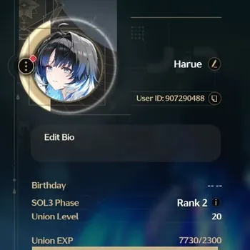 Wuthering Waves Accounts Starter SEA|Starter|UL20|SOL3|YY:Xuanling L40+Sign|Rebecca|Low explore 1.8M+ Shell