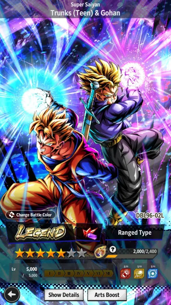 Dragon Ball Legends Accounts Global | Lvl 158|13,4M Total Power|2 CC|2 UL|1 LR| image 4