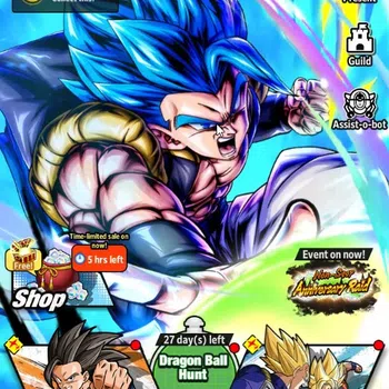 Dragon Ball Legends High-End Global | Lvl 158|13,4M Total Power|2 CC|2 UL|1 LR| image 1