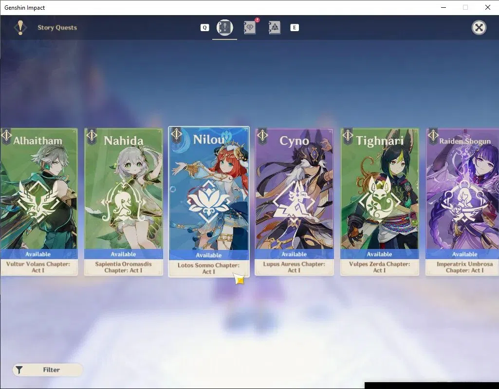 Genshin Impact Accounts Others ASIA|AR55|4 Limit+6(*5 Weapon)|(Mavuika,Nicole,Durin)+Sign,Citlali|3 16