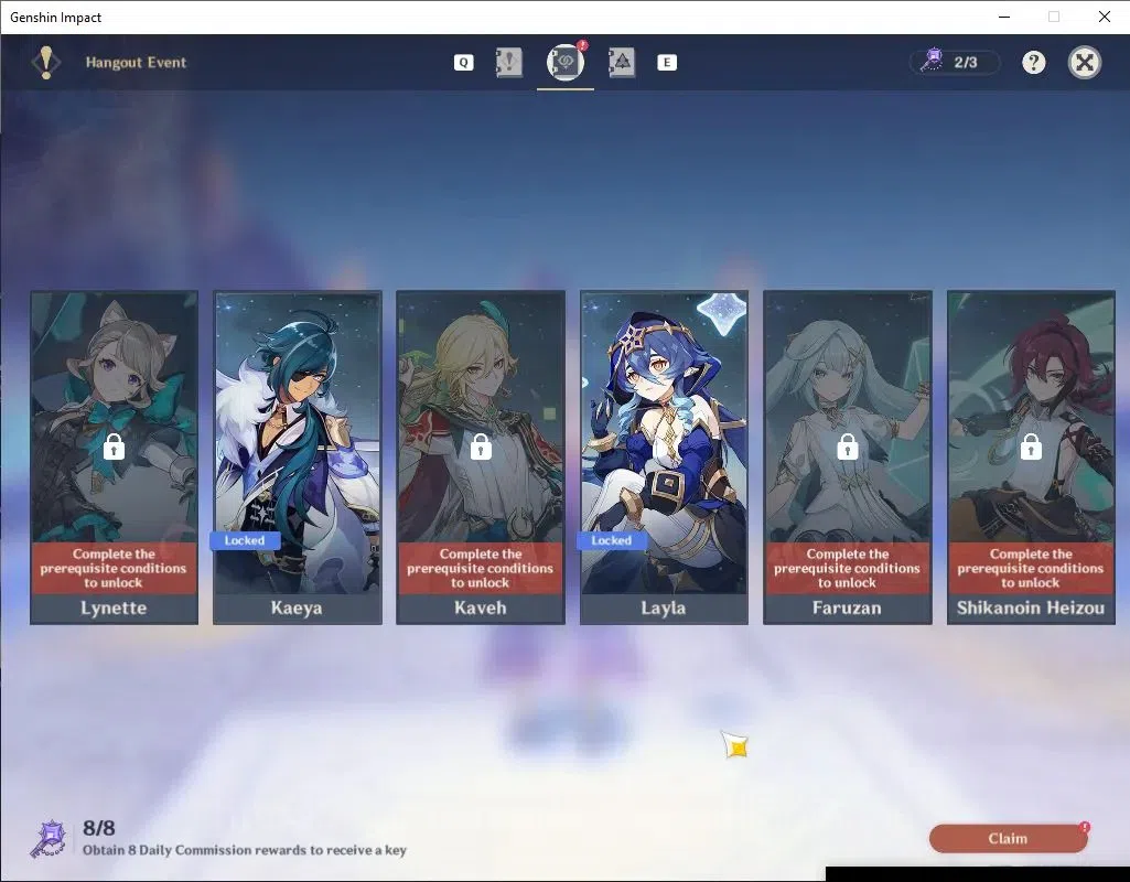 Genshin Impact Accounts Others ASIA|AR55|4 Limit+6(*5 Weapon)|(Mavuika,Nicole,Durin)+Sign,Citlali|3 18