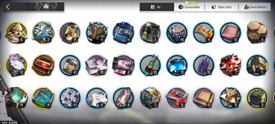 Arknights Accounts Lv 72|154 OP+15 Skin|5950 Orundum| 5 Limited | Sak image 8