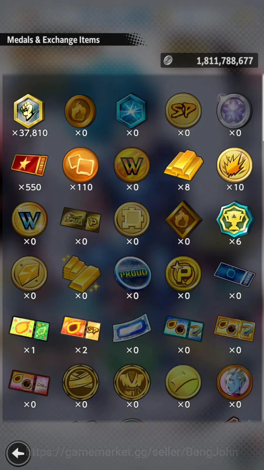 Dragon Ball Legends Accounts Android | Lvl 157|371M Total Power|1.2K CC|3 LR|4  image 2