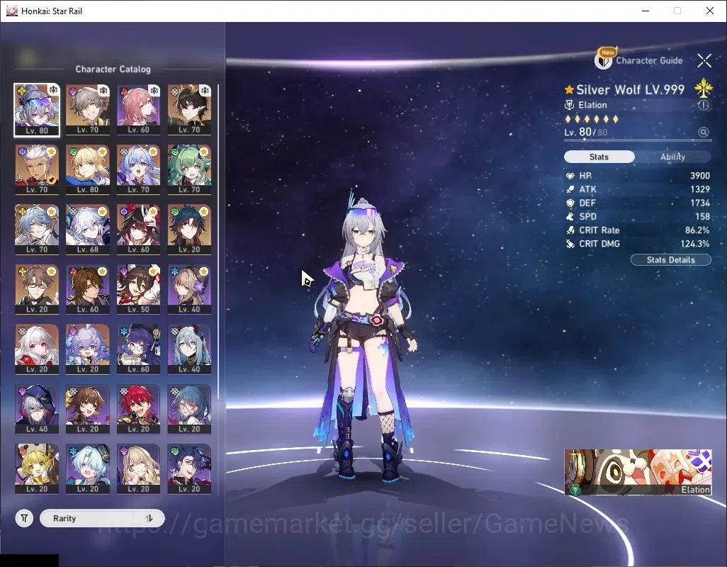 Honkai Star Rail Accounts Asia|TL 61|9 Limited|Silver Wolf 999,Dante,Archer, image 4