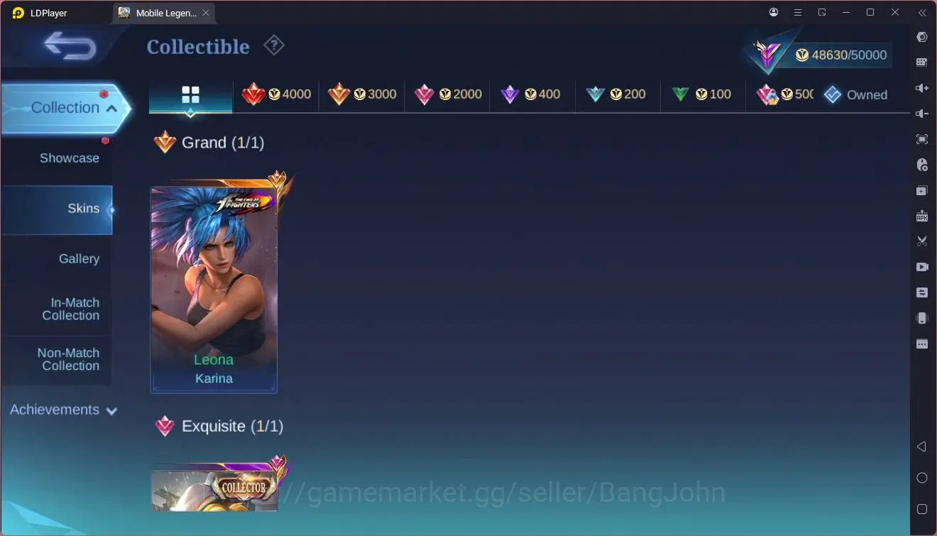 Mobile Legends: Bang Bang Accounts GLOBAL Hero 107 Skin 198 |KOF karina|CC natalia|Ep image 10