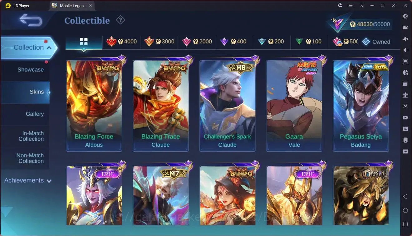 Mobile Legends: Bang Bang Accounts GLOBAL Hero 107 Skin 198 |KOF karina|CC natalia|Ep image 4