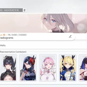 Chaos Zero Nightmare Accounts Global|Lv 55|8 SSR [Rossweisse M3,Fei,Diana,Tiphrea,Chizuru,Haru,Etc)|Selector ON|Story