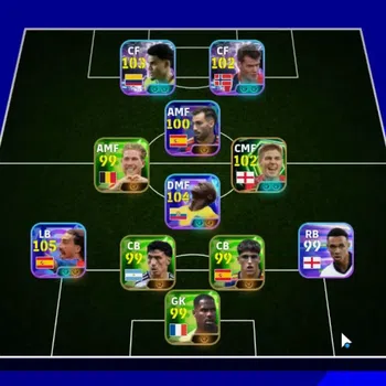 eFootball Accounts Legends & Iconic Players Android|Show-Time Marc Cucurella,Moises Caicedo,LuisDiaz,AlexanderSorloth|Epic