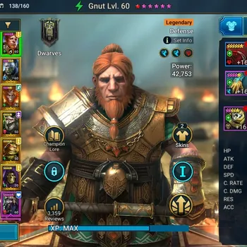 Raid: Shadow Legends Accounts Mid-Game Lv 56|856K PWR|24