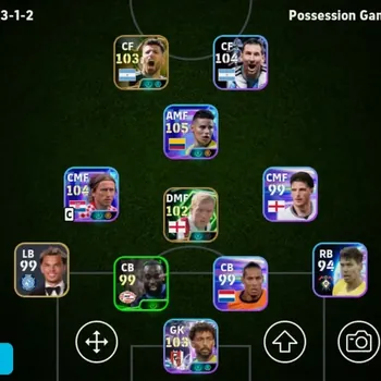 eFootball Accounts Legends & Iconic Players Android|PW3079|Epic PaulScholes,BigT Vozinha LionelMessi LukaModric