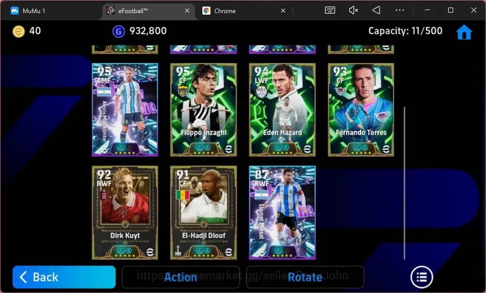 eFootball Accounts ANDROID|PW 3046|Epc Fernando Torres|Epc Inzaghi|SH image 10