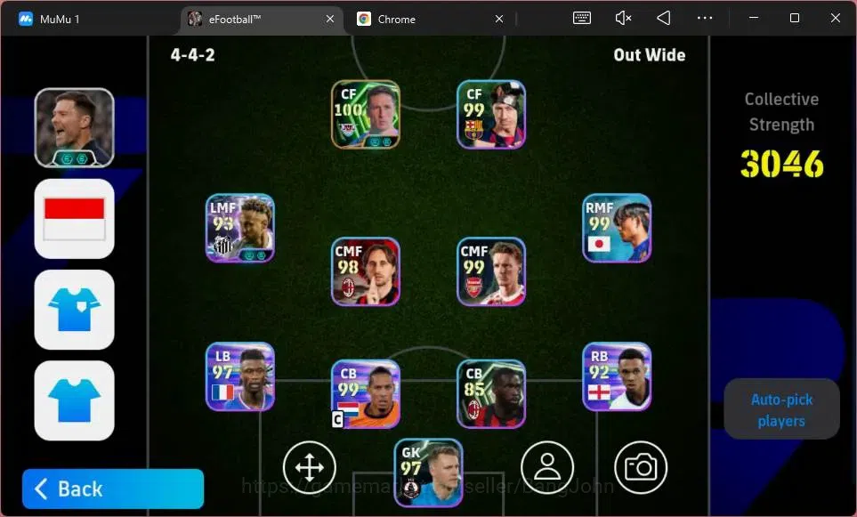 eFootball Accounts ANDROID|PW 3046|Epc Fernando Torres|Epc Inzaghi|SH image 2