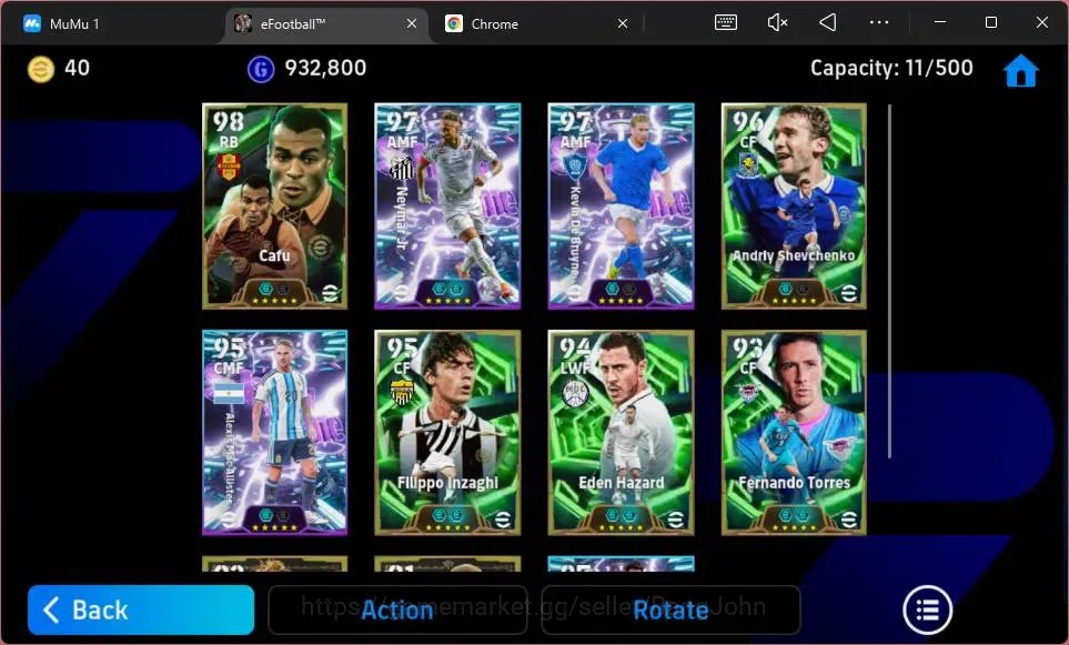 eFootball Accounts ANDROID|PW 3046|Epc Fernando Torres|Epc Inzaghi|SH image 9